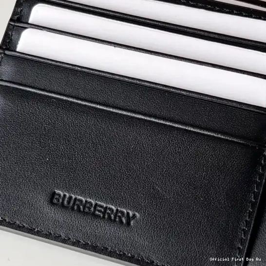 Official First Bag Ru BURBERRY WALLET 0502